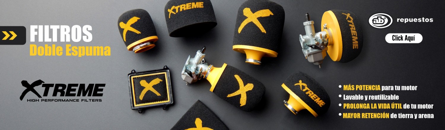 filtros doble espuma